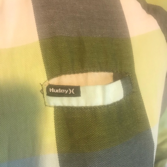 Hurley women’s plaid Jacket Large - Picture 6 of 7